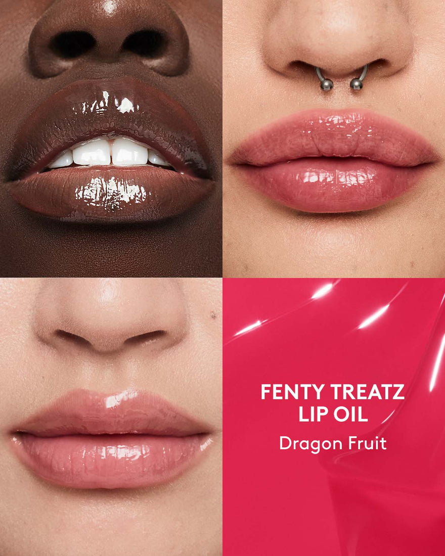 fenty treatz lip oil dragon fruit